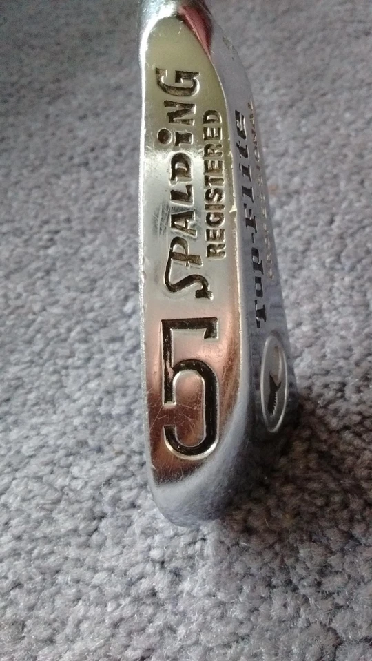 Spalding Registered Top-Flite Professional # 5 Iron / Stiff Flex - (Old School) - Image 3 of 4