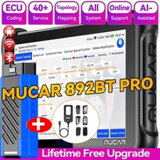 Mucar 892bt Pro Ai Topology Map J2534 Car Obd2 Scanner W Tkey101 Key Programmer
