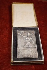 alte Sieger Plakette T.V.P. Pforzheim 1931  im Etui