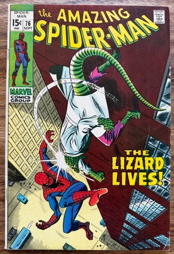AMAZING SPIDER-MAN #76 - Marvel/1969 - FN+