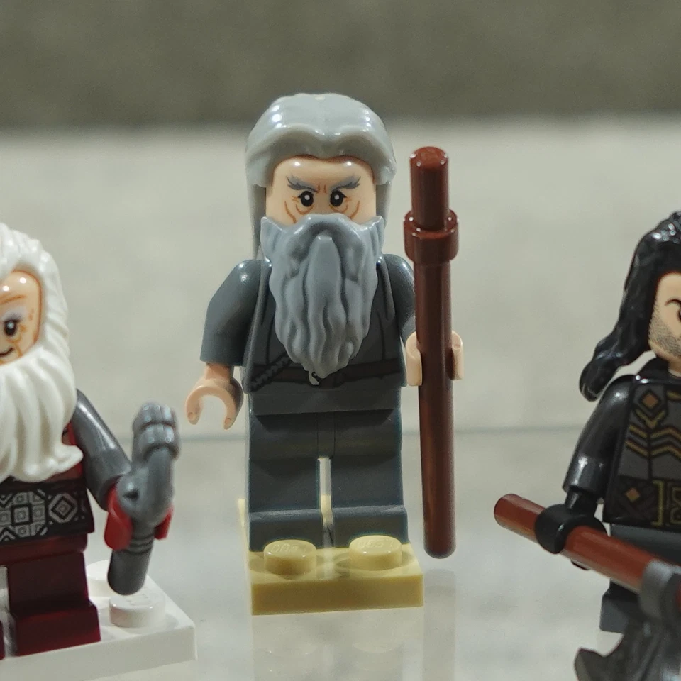LEGO The Hobbit Minifigure Lot Gandalf Kili Fili Dwalin Balin 79018 - Image 3 of 4