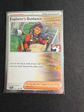 Explorer's Guidance 147/162 Temporal Forces Prize Pack Cosmo Holo Pokemon TCG NM