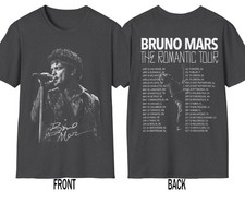 Bruno Mars World tour 2026 Unisex T-Shirt