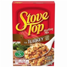 Stove Top Stuffing Mix for Turkey, 6 oz Box  Pack of 2 