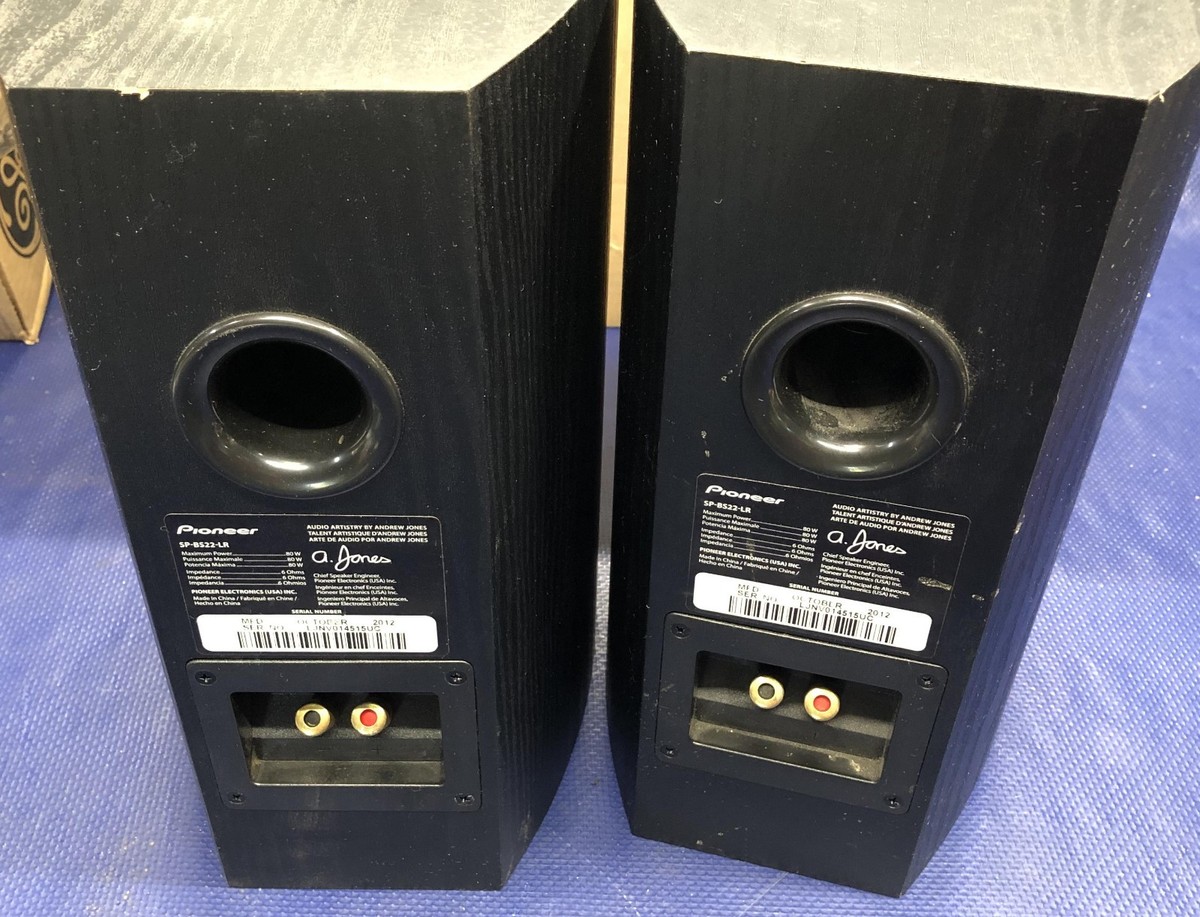 Pioneer SP-BS22-LR Andrew Jones Edition Bookshelf Speakers - Pair