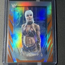2026 Topps Chrome WWE Jade Cargill SSP TRUE Orange Refractor #12/25 SUPER RARE