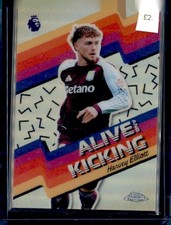 Topps Chrome Premier League Harvey Elliot Liverpool Aston Villa Insert