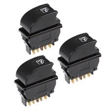 3 x Car Window Switch Car Control Momentary Master Rocker Switches 5 Pins DC 12V
