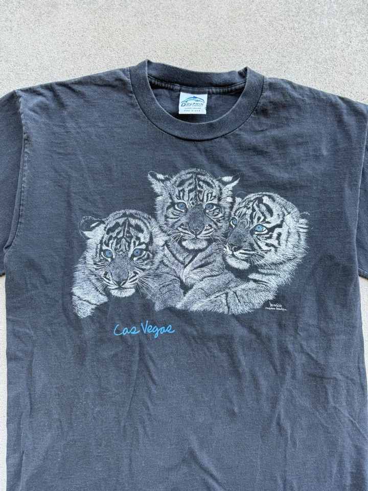 Vintage Single Stitch Las Vegas Tiger Tee - Image 2 of 4