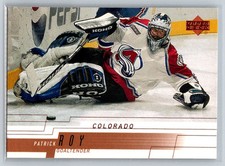 2000-01 Upper Deck #45 Patrick Roy Colorado Avalanche HOF