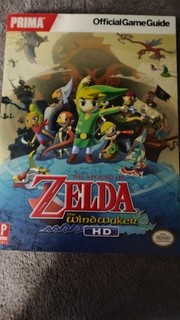 The Legend of Zelda Wind Waker HD Prima Official Game Guide Wii U Nintendo