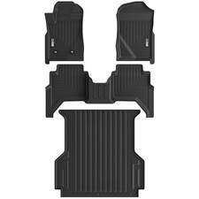 Floor Mats  Truck Bed Mat for 2024 2025 Ford Ranger,1st 2nd Row and a 5ft Sh...