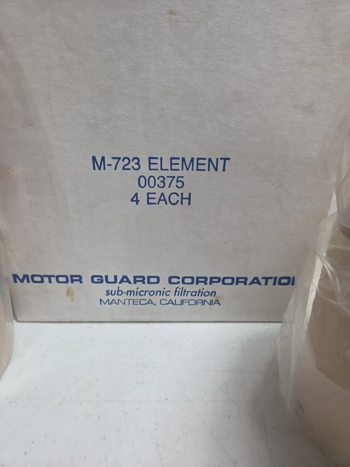 (4) Cartuchos de repuesto de filtro de aire plasma protector motor (M-723) Foto 4 de 4