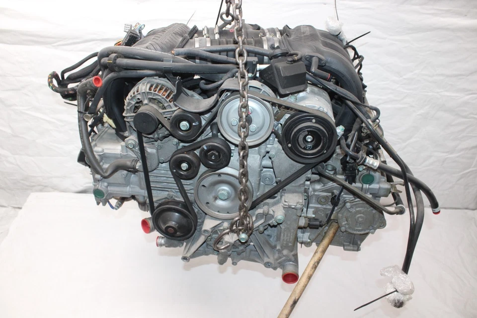 Porsche Boxster 986 CONV #365 2001 montaje del motor 2,7 L VIN A, 5º 00-01 Foto 3 de 4