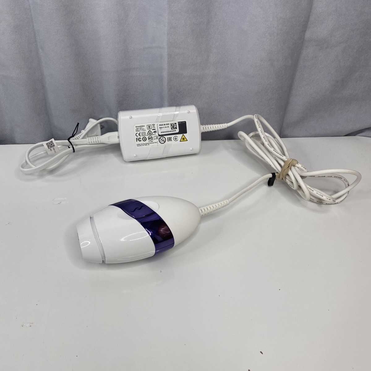 Smoothskin Bare Fit Face & Body IPL Hair Removal Device Purple 