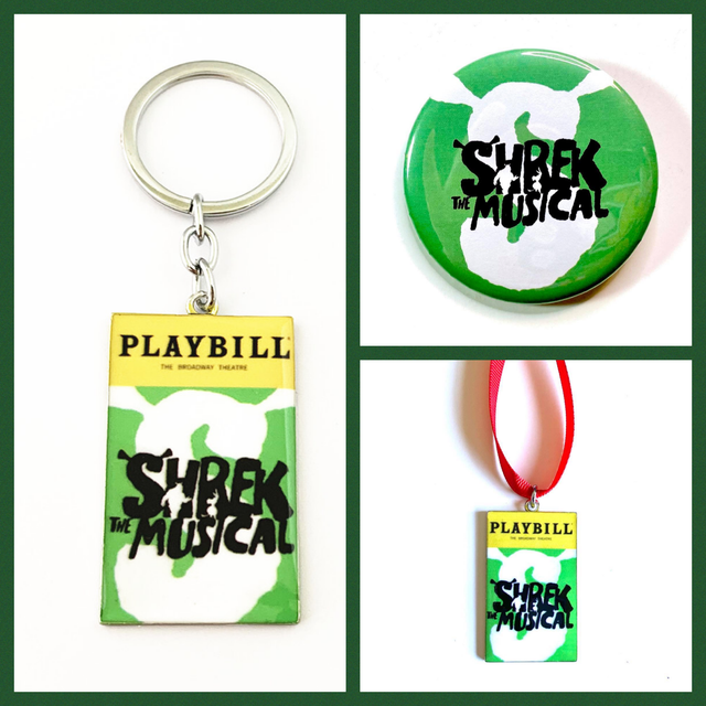 Shrek the Musical Broadway Keychain, Ornament or Button eBay