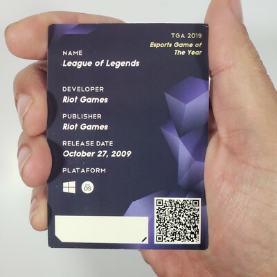 League of Legends - Video Game Cover Trading Card (new) | eBay