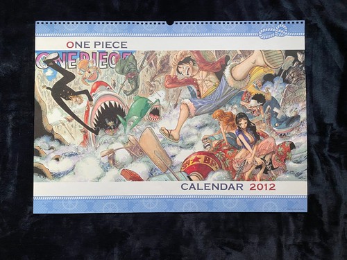 Póster de arte de una pieza del calendario de cómics 2012 Japón marco limitado no incluido - Imagen 3 de 7