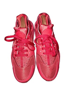 Nike Air Huarache Triple Red Running Shoes Sneakers 318429  display picture 2