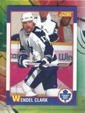 Wendel Clark Maple Leafs 1991 Kellogg's Limited Edition # 3     *265YY