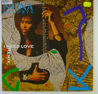 12'' Maxi - Nona Hendryx - I Need Love (Remix) - k5857 - washed & cleaned
