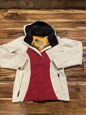 Volcom Nimbus aMAZEing Ski Snowboard Jacket Size  L Heavy 10000gm Fast Shipping
