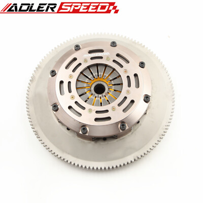 ADLERSPEED Sprung Twin Disc Clutch Kit For Nissan 350Z INFINITI G35 VQ35DE