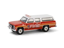 1991 Chevrolet Suburban FDNY Battalion Chief 1:64 Scale Model - Greenlight 30501