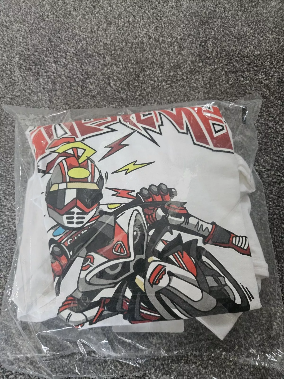 Tee shirt vélo Supreme X Ducati   Blanc   Taille Medium   Neuf ✅