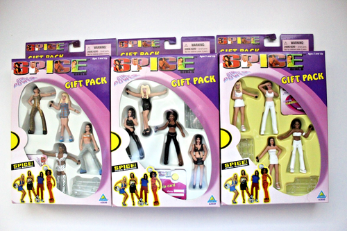 Spice Girls - Girl Power Gift Pack - Toymax Set of 3 02030 All 12 Figures Set
