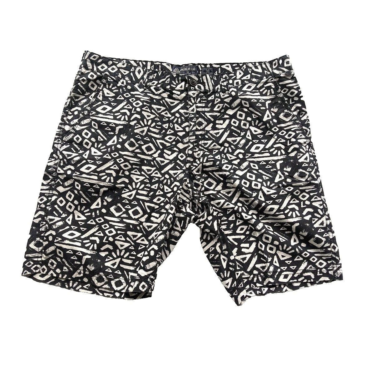 Pantalones cortos de algodón American Rag Cie Negro para Hombres