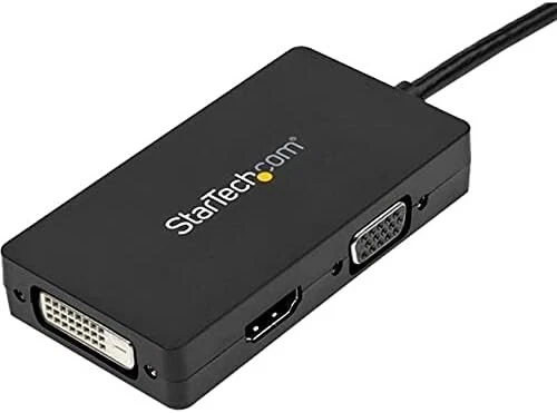 StarTech 3 in 1 Multi Video Adapter Converter Laptop to HDMI VGA or DVI Monitor - Image 4 of 4