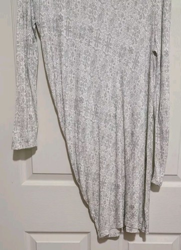 Thakoon Draped Dress S Long Sleeve Asymmetrical Lightweight Viscose Rare Style - Picture 5 of 7