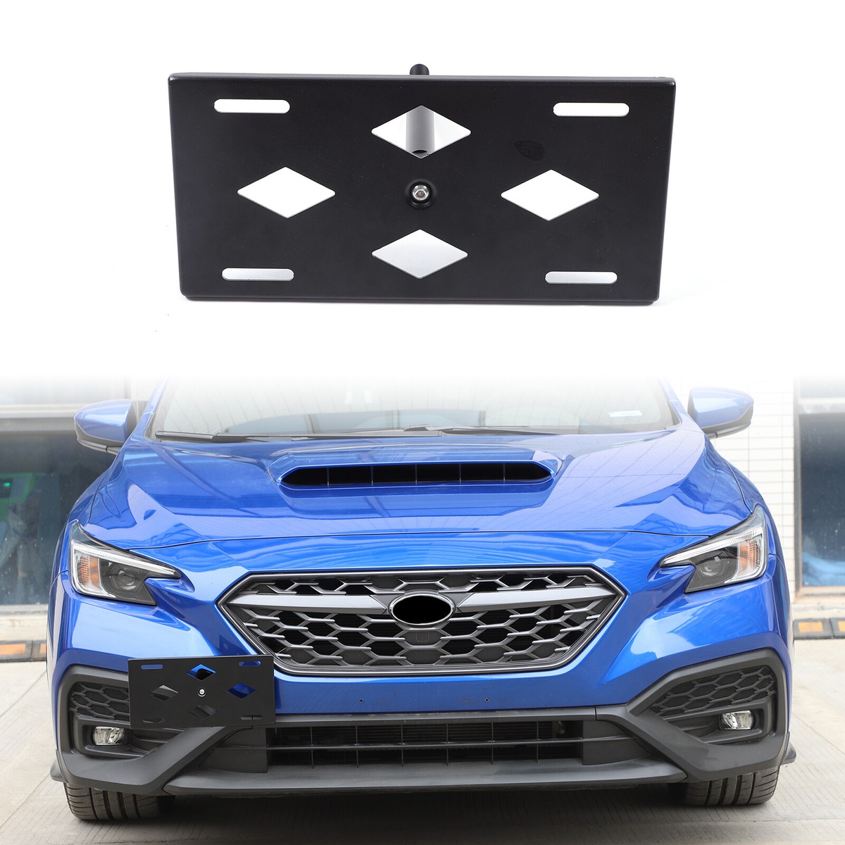 Front License Plate Side Mount Bracket For Subaru WRX VA/Forester