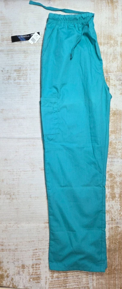 Pantalones Médicos Medgear Mujer Verde Azulado Talla XL Nuevos Con Etiquetas Foto 4 de 4
