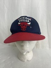Chicago Bulls Navy Blue Red Official NBA SnapBack Hat