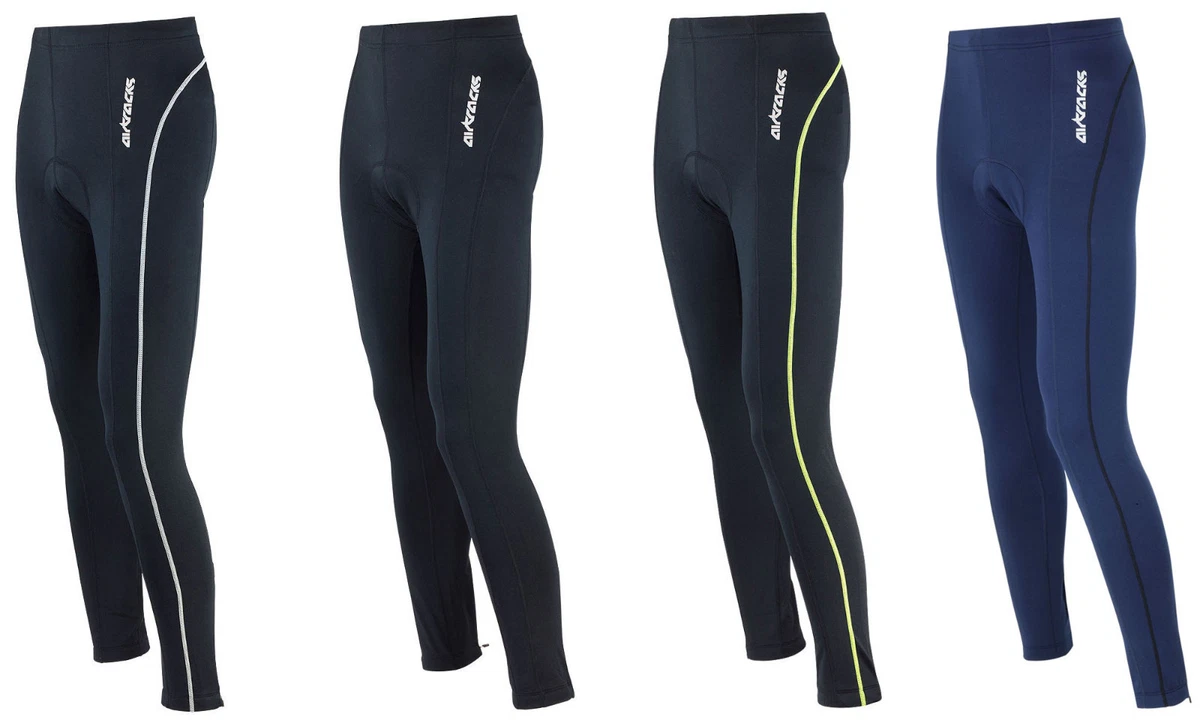Pantaloni Lunghi Da Ciclismo Invernali Uomo Con Imbottitura 3D Gel – Termici E Traspiranti Per MTB E Strada – Taglie Da XS A 3XL