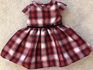tartan dress little girl