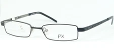 Pix TIMOR Col.1 BLACK EYEGLASSES GLASSES METAL FRAME 48-16-135mm Germany