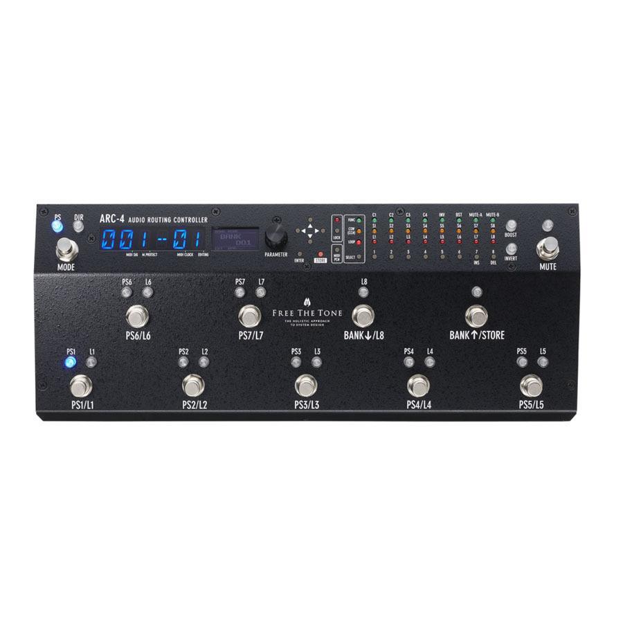 Free The Tone ARC-4 Audio Routing Controller Clickless Free The Tone ARC-4 Audio Routing Controller Clickless