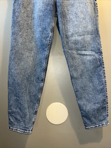 Abercrombie Kids High-Rise Mini Mom Jeans Girls 15/16 Pull-On Elastic Waist - Picture 11 of 15