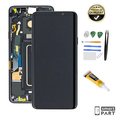 Original Display Für Samsung Galaxy S9+ SM-G965F Bildschirm+Touchscreen+Rahmen - Bild 1 von 4
