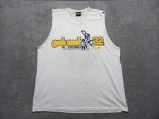 Vintage ODM Sub Unit 82 Funky Street Basketball All Star Series Tank Top XL Wht