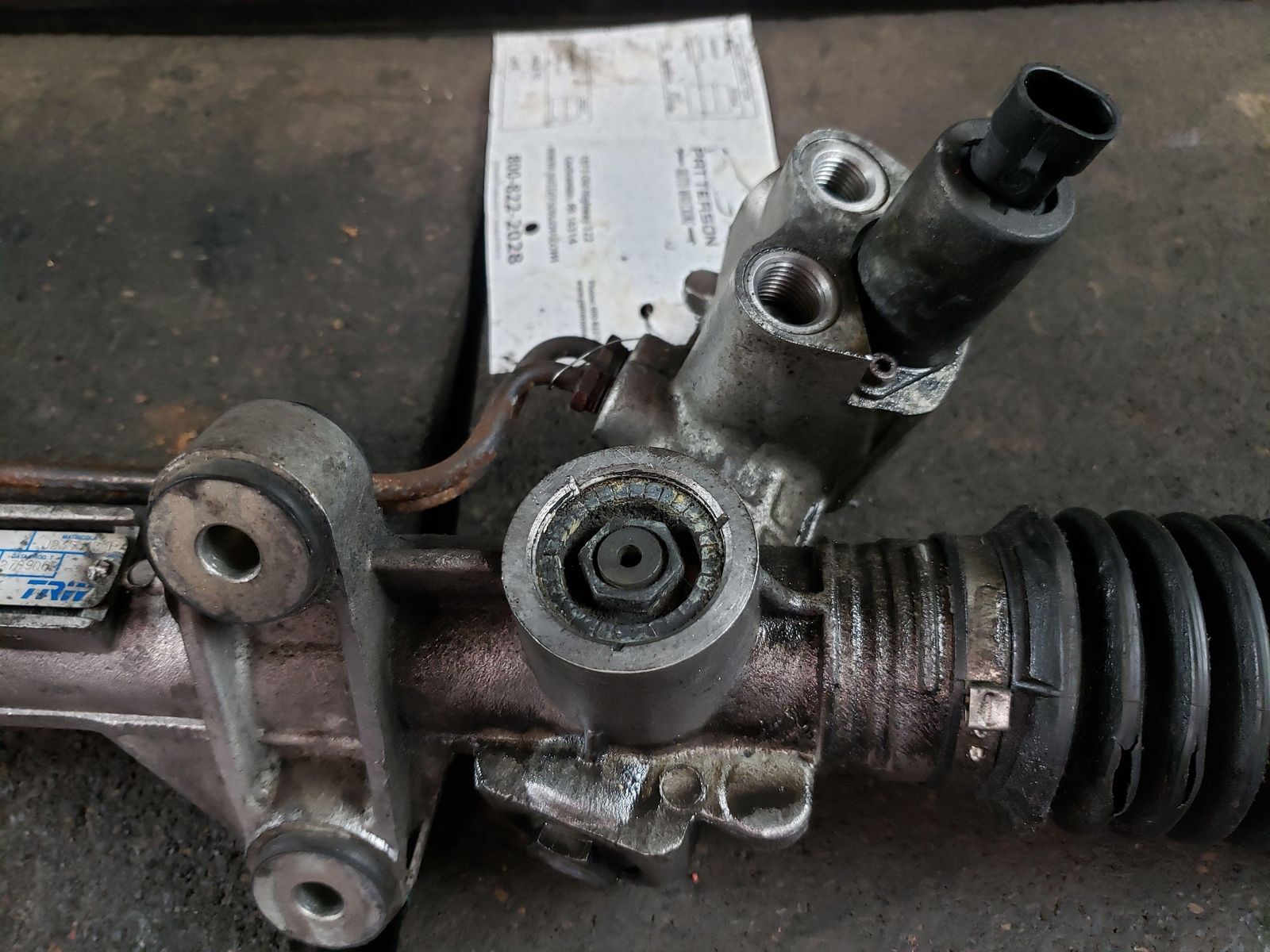 04-12 MASERATI QUATTROPORT POWER STEERING RACK & PINION 66K MILES