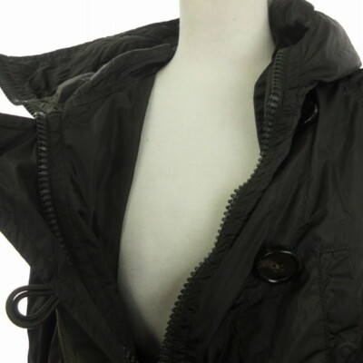 Moncler Sacai Collaboration SORA GIUBBOTTO Hooded Coat Mods Nylon