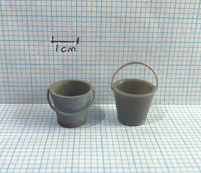 G Scale 'Metal' Buckets - Set of 2