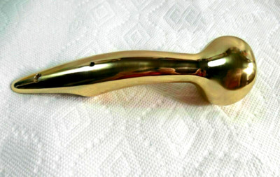 Lot of 5 pc 2'' Brass Horse Hames Ball Knob 7 1/2'' Long Handle for Walking Stick