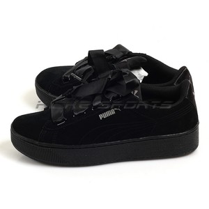 puma vikky ribbon black