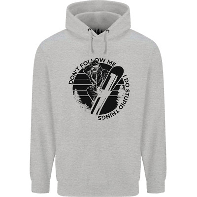 Lustig Snowboarder Lied Dont´ T Folge Mir Herren Kapuzenpullover