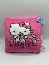 Sanrio Travel Cloud Pink Throw/Travel Pillow 13in Hello Kitty PILLOW NOS w/ Tag